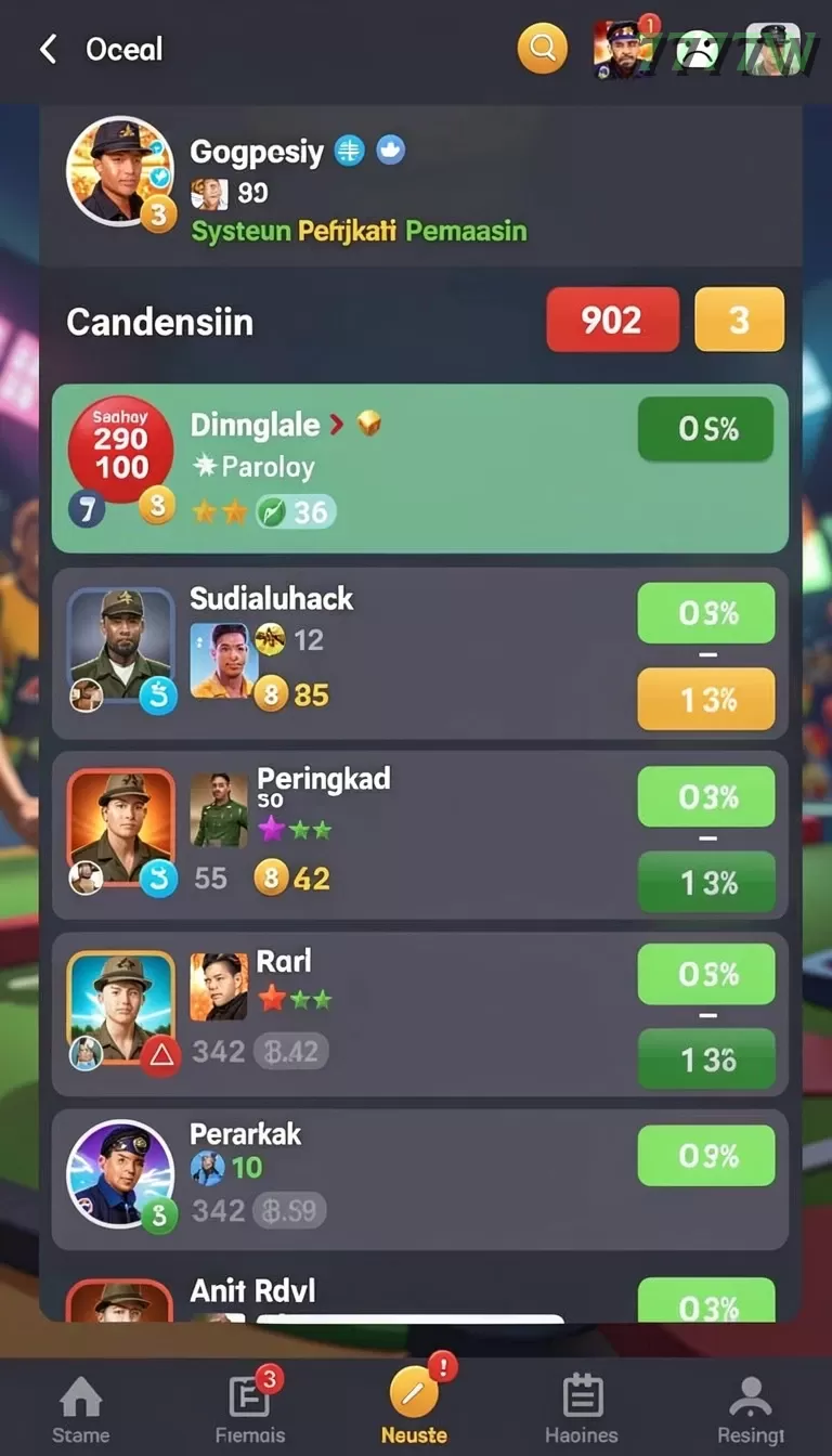 Cuplikan layar MEME4D — halaman utama