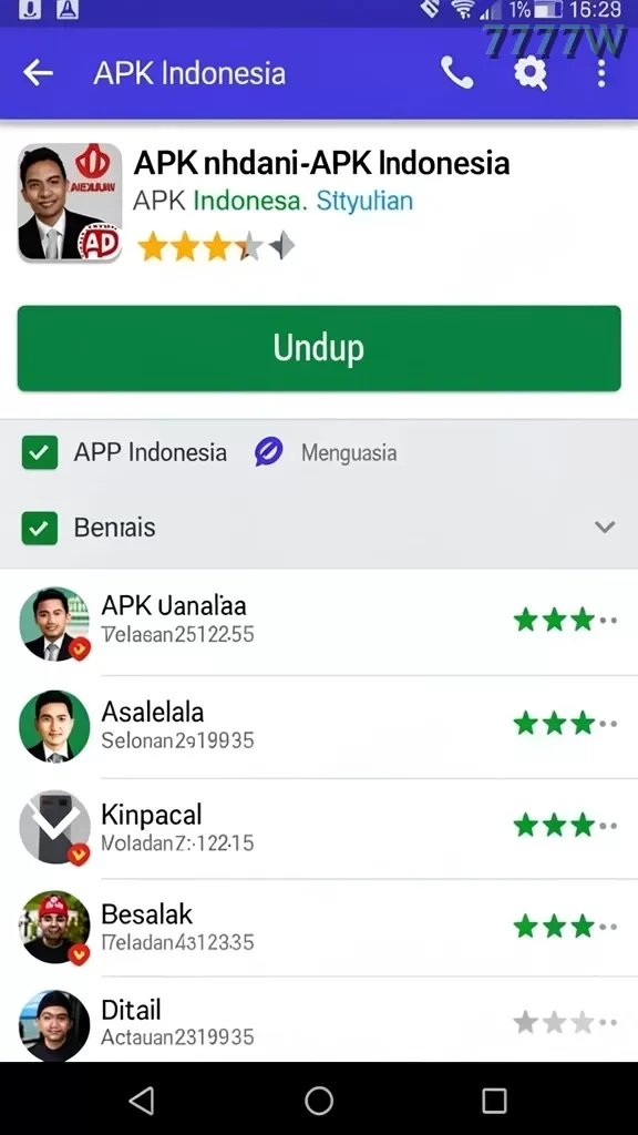 Cuplikan layar SENSA88 — aktivitas
