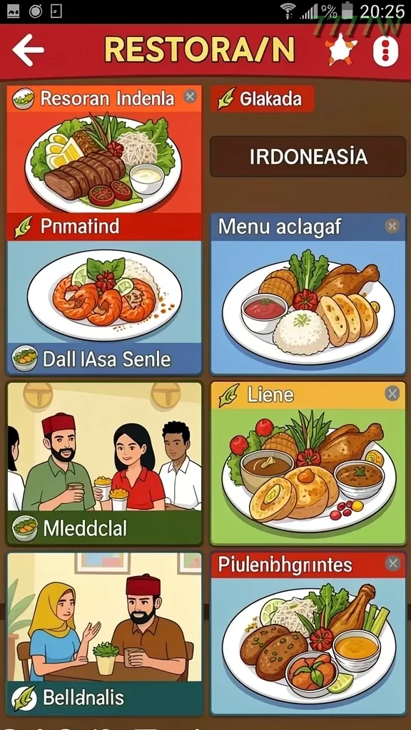 Cuplikan layar MIGASPIN — halaman utama